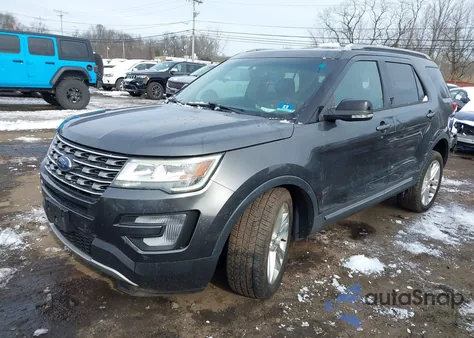 2016 Ford Explorer Xlt z USA, uszkodzony, nr VIN 1FM5K8D88GGC63400